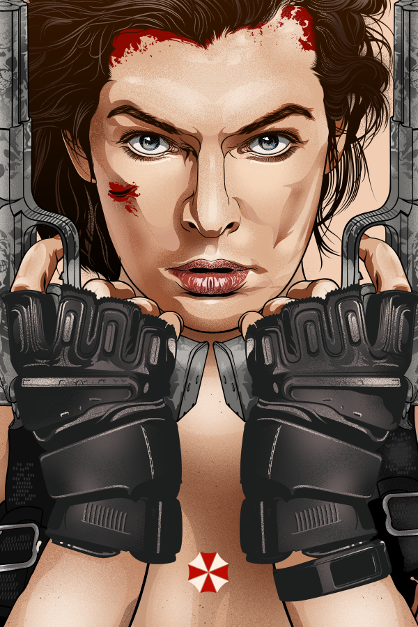 residentevil Videogames Film   ILLUSTRATION  Alternativeposter