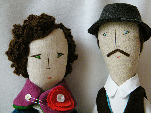 handmade dolls Custom toys fabrics