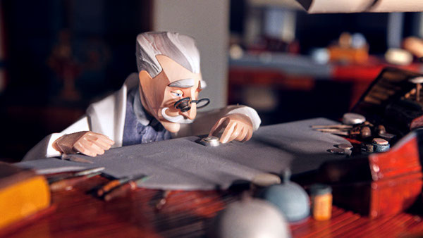 stop-motion silicone puppet building Character design  montblanc