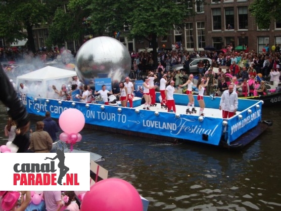 Canal Parade bootverhuur gay pride