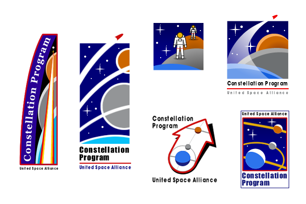 Space Travel Program Patch fridge magnet NASA Constellation Program Insignia 