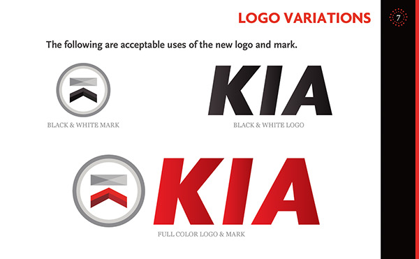logo kia design brand identity book