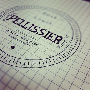 Pellissier Louis logo design graphic motion press 2012