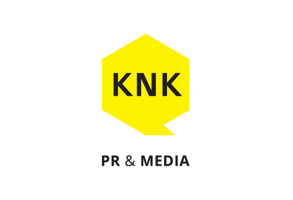 identity communication pr media knk stationary logo