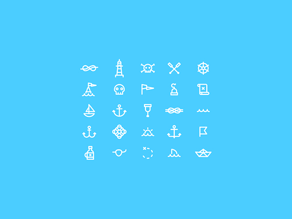 Ahoy! Icon Set