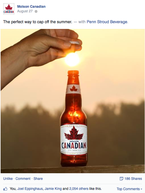 molson rickards shandy beer camping summer Canada iamcanadian