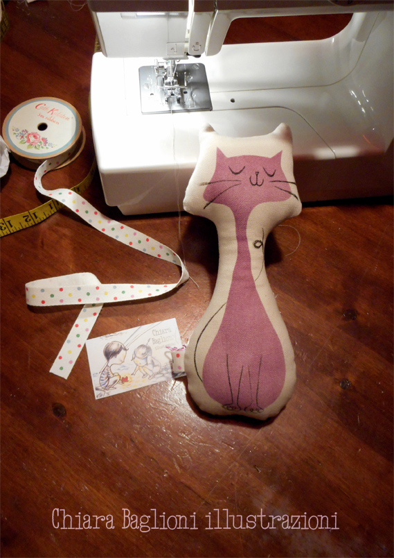 puppets pupazzi cotton cotone handmade cucito a mano cucito colori per stoffa dipinto Uccello gatto Cat dolls fabric stoffa