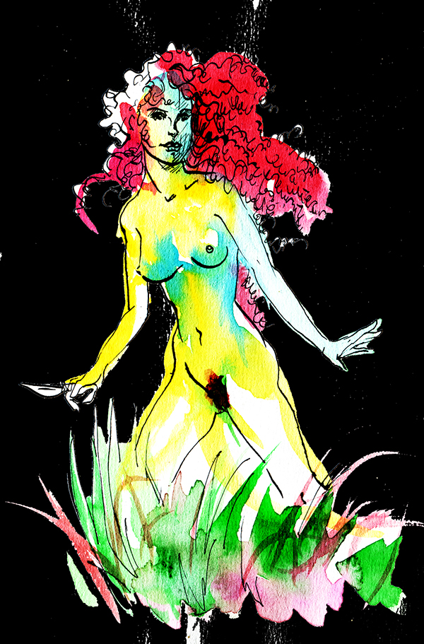 color work diverse techniques art Human Figure textile