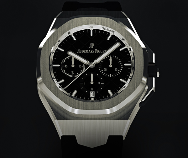 watch Watches timepiece relogio reloj swissmade AUDEMARS piguet 3D blender CGI product jewelry industrial design