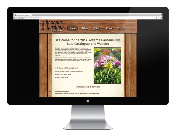 Lilies Website Web wood wooden rustic country