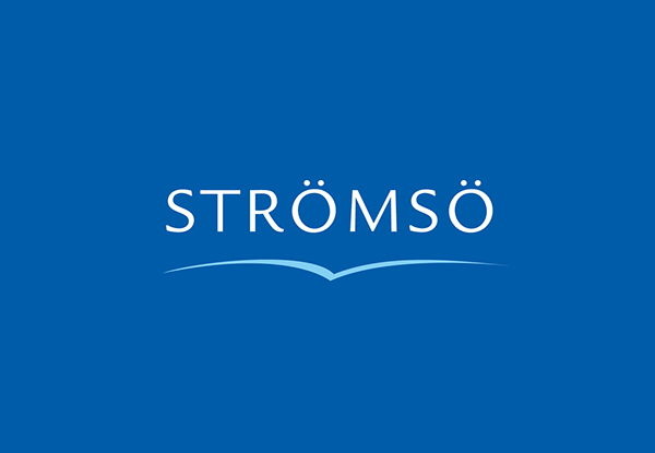 Strömsö logo Website print ads brochures campaign brand identity