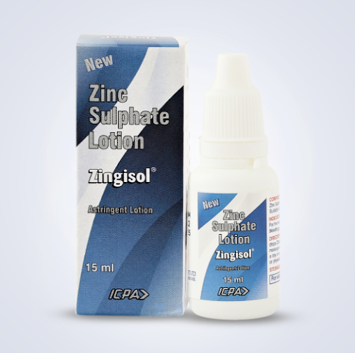 ICPA Zingisol Astringent 15 ml is a gum lotion for bleeding gums.
