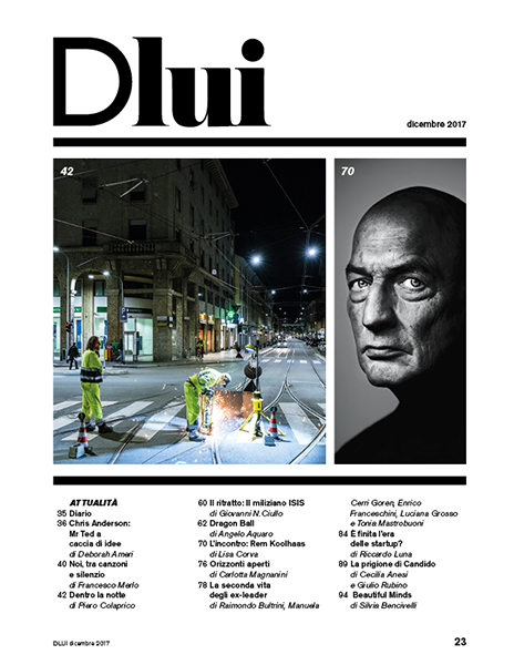 DLUI d magazine La Repubblica GEDI grafica magazine graphic design 