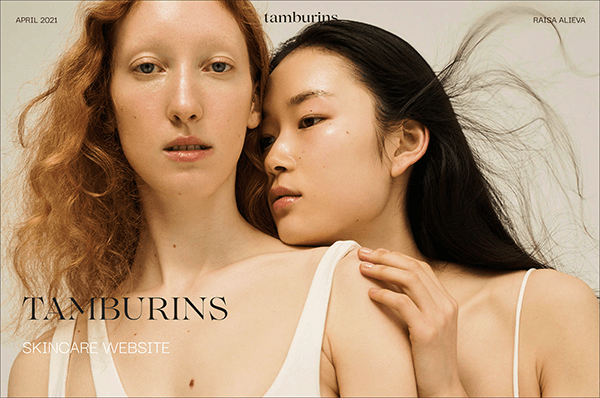 Tamburins Cosmetics - Website