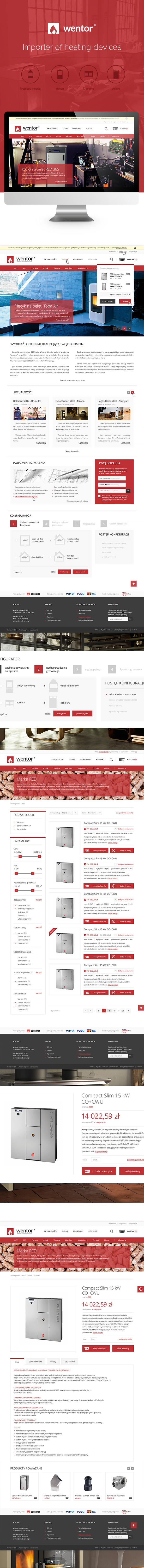 Wentor e-commerce strategy red cms