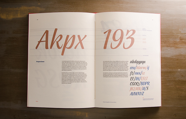 Typeface design Alejandro Paul Ana Sanfelippo yani arabena letras Project proyecto pointed brush Abelina