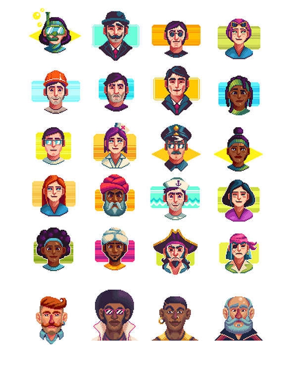 Color by Number - LOTS of pixel art