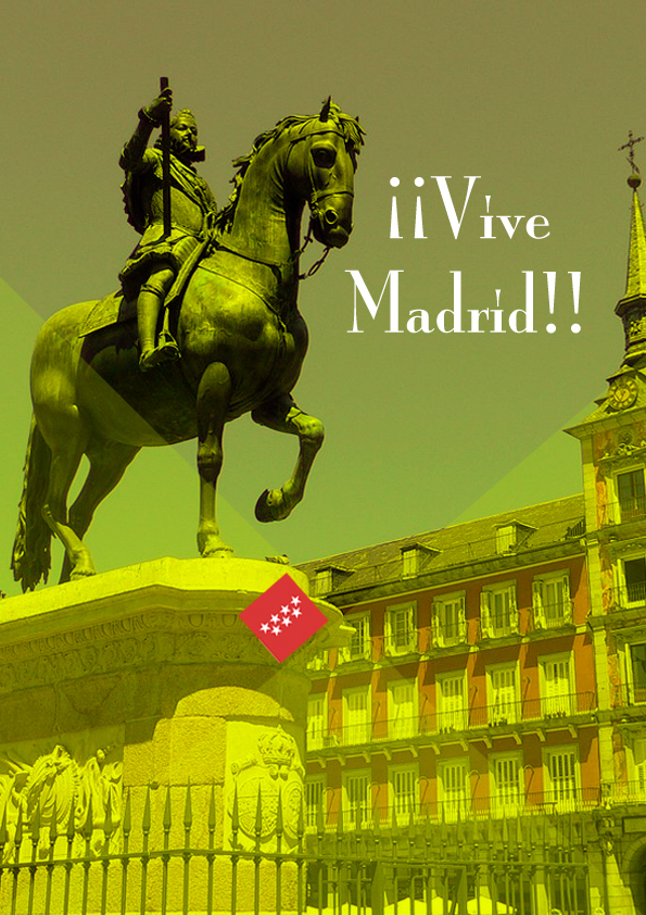 poster Vive Madrid madrid