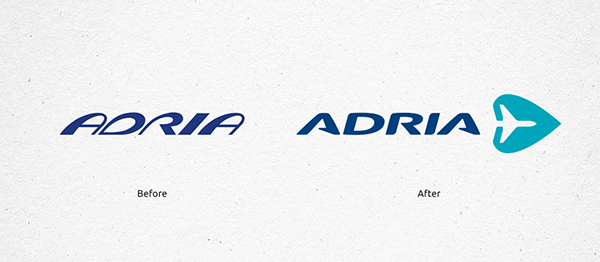 Adria Airways rebranding concept