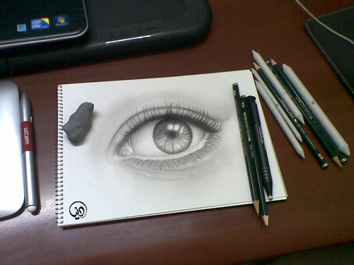 draw sketch pencil