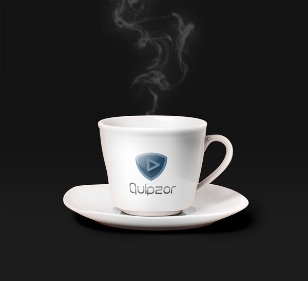 logo Technology dark design blue elegant video security shield free identity Logo Design Stationery arabic