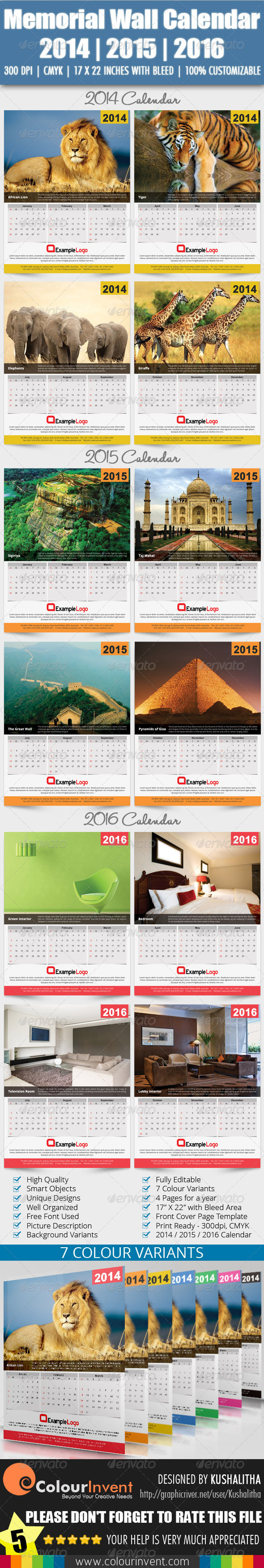 business calendar company corporate creative minimal modern month new year Office stylish wall calendar wall planner year