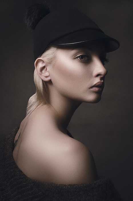 beauty makeup hairstyle widmanska model photo portrait retouch