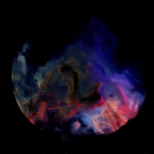 Cosmic Nebula Space Music Animation