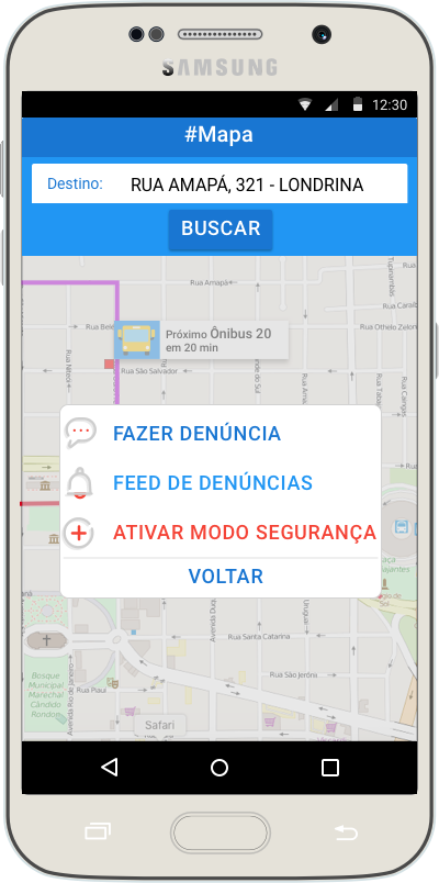 #mapa #hackathon2015 hackathon #UI #UX londrina EcoTI