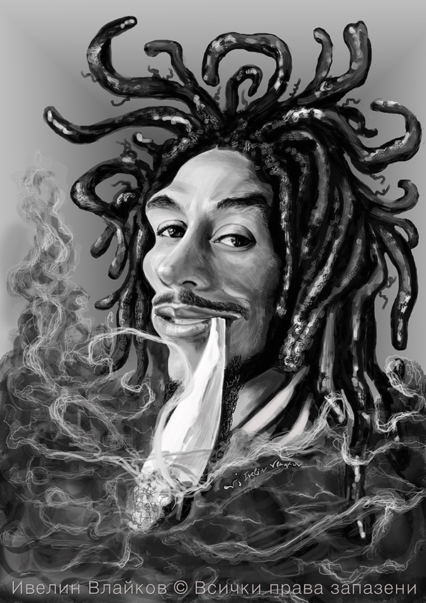 Bob Marley Caricature on Behance