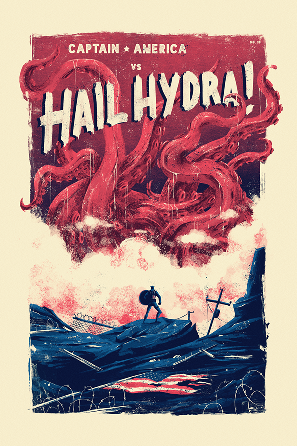 Captain America x Hail Hydra