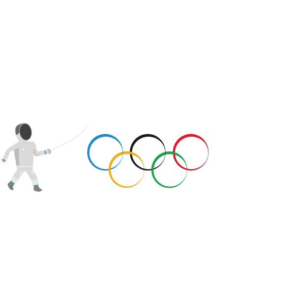 olympic Games Rome cycle gymnastic Boxing fencing sports rings Bike coliseum world swimming waterpolo doodles