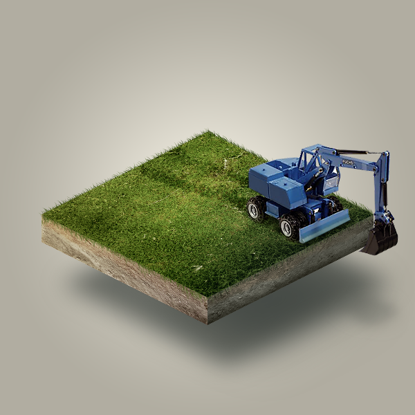 construction machines Icon Perspective Isometric game design