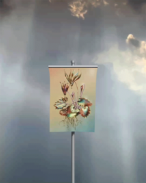 3d artwork 3D flower chrome chrome effect Digital Art  digital illustration festival identity Liquid metalic Poster Design
