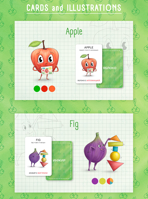 Fruits&Vegetables | Card game