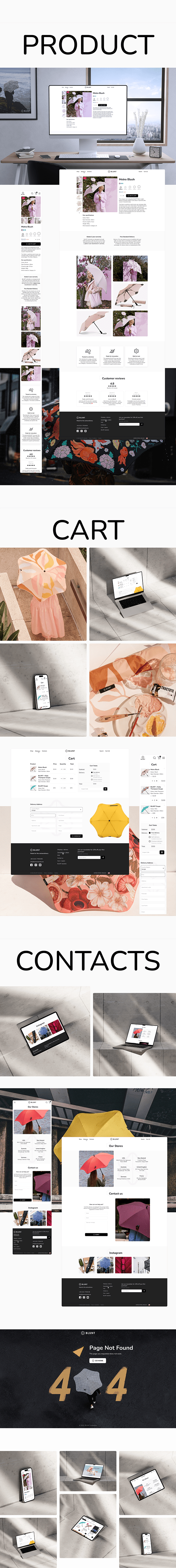 Online Shop | Web Design | Website | Umbrella