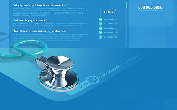 Mediveo - Medical Clinic & Hospital Services Homepage