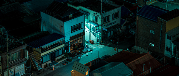 Night Cinematic Frames in Korea