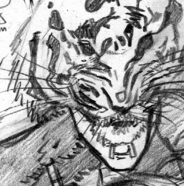 Adobe Portfolio illustrating sketches sketchbook sketching people tiger tigers figures surreal shaman shamanism Patterns black and white graphite pencil Bryce Louw maxeroo Ferret characters portraits milk Fun Love