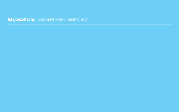ebaq latajbezstrachu brand identity logo Stationery poland corporate Logotype