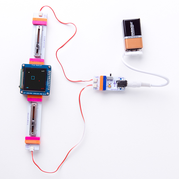 LittleBits OLED graphic visualizer