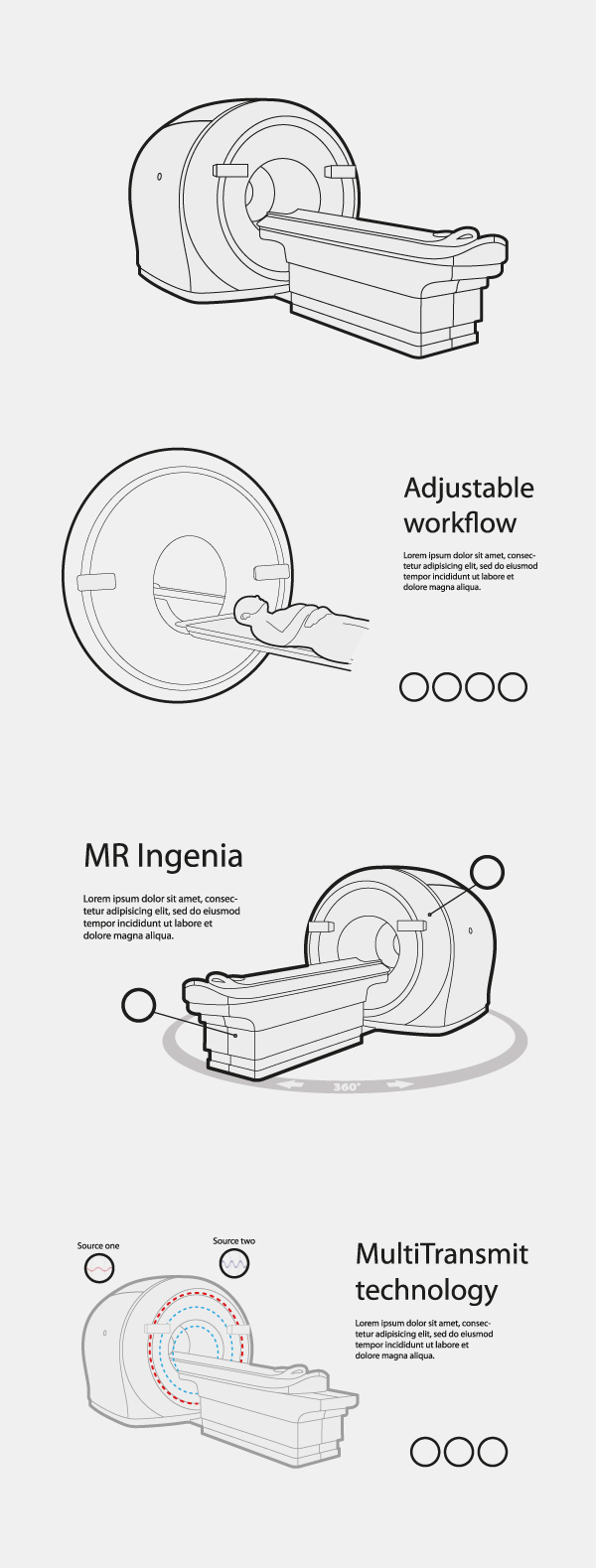 3D Experience user interface product healthcare Philips Product experience interactive vray 3dmax Autodesk Render 3dsmax