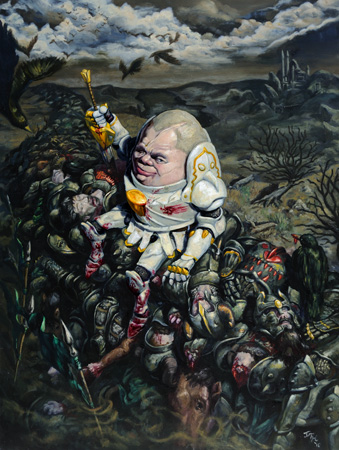humpty dumpty traditional Oil Painting