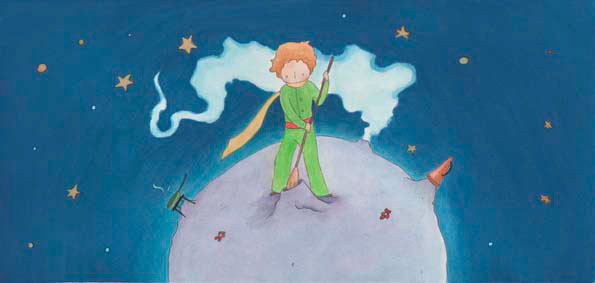 The Little Prince Le Petit Prince il piccolo principe Planets stars