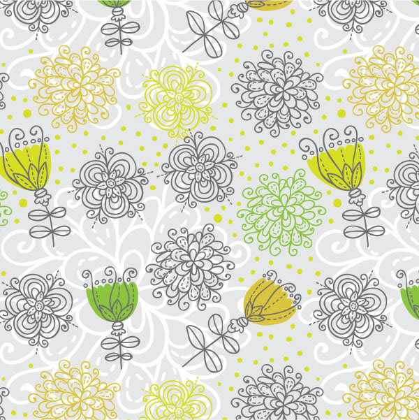 pattern texture seamless vector ILLUSTRATION  design flower bird Food 