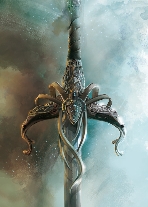 elves weapon design sword design book cover