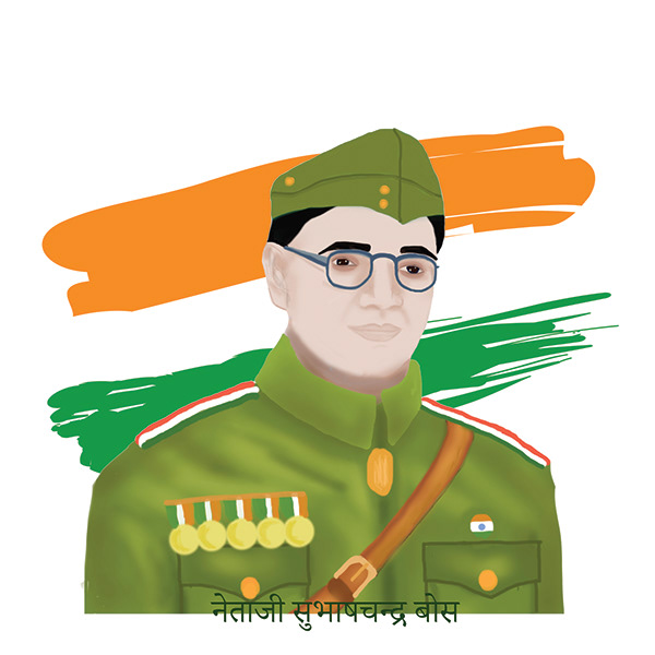 Subhas Chandrabose Images | Photos, videos, logos, illustrations and  branding on Behance