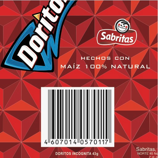 Packaging dorito's