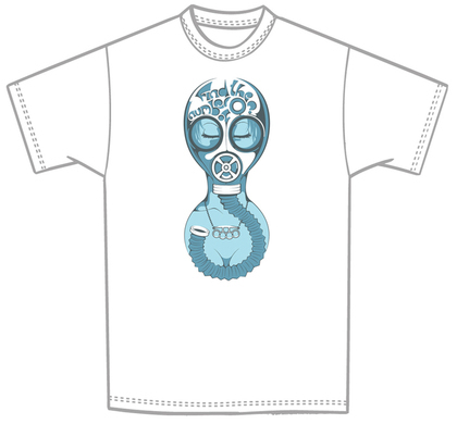 Man-Tsun Quiz t-shirt maze pink blue tee Hong Kong china Spot difference out find grey vector art Illustrator mask Gun female girl