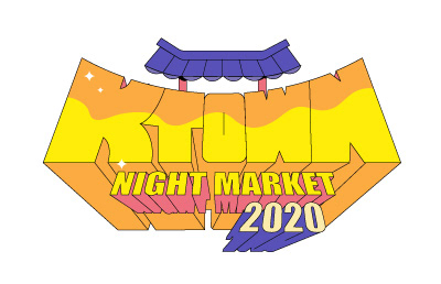 korean Ktown market moon night party